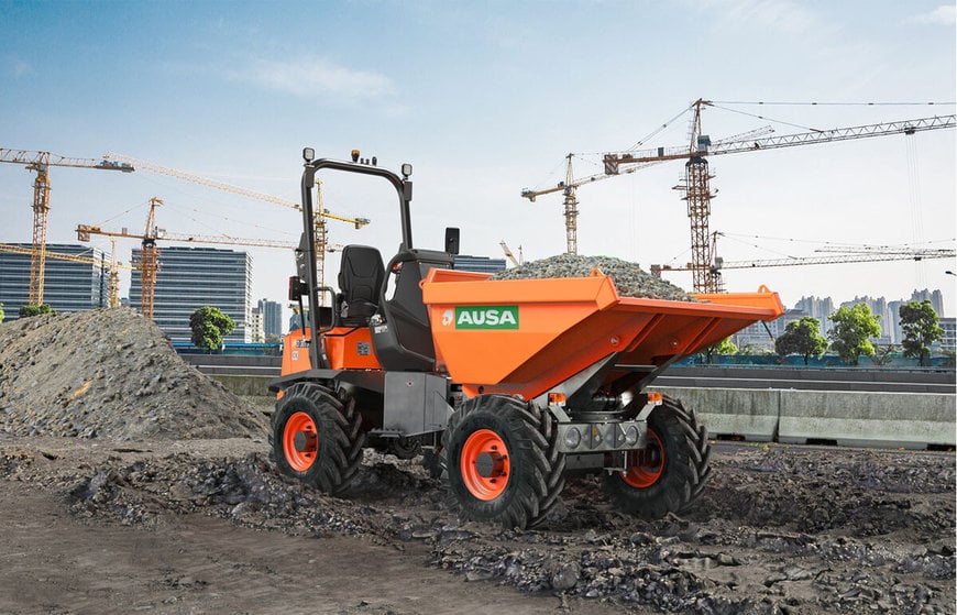 AUSA PRESENTA EL D301AHG, SU NUEVO DUMPER DE 3.000 KG